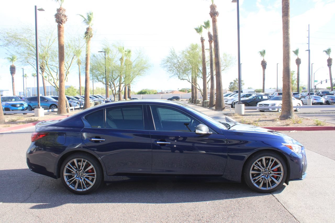 Used 2021 INFINITI Q50 Red Sport 400 w/ Proactive Package AWD/4WD image 5