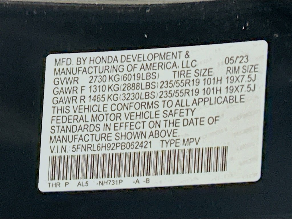 Used 2023 Honda Odyssey Elite image 33