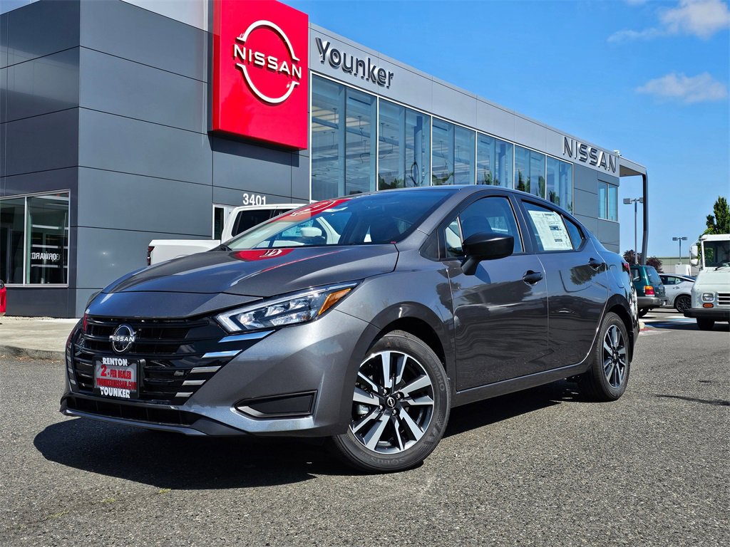 New 2025 Nissan Versa S w/ S Plus Package