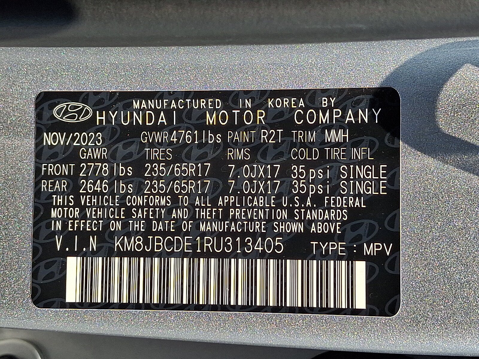 Certified 2024 Hyundai Tucson SEL AWD/4WD image 27