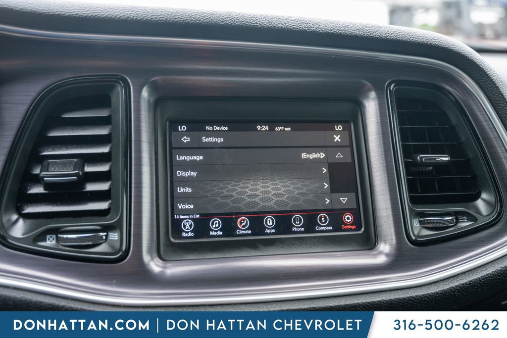 Used 2018 Dodge Challenger SXT w/ Blacktop Package RWD image 8