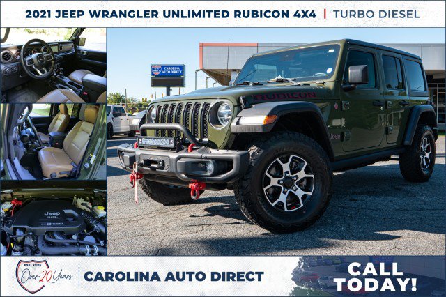 Used 2021 Jeep Wrangler Unlimited Rubicon