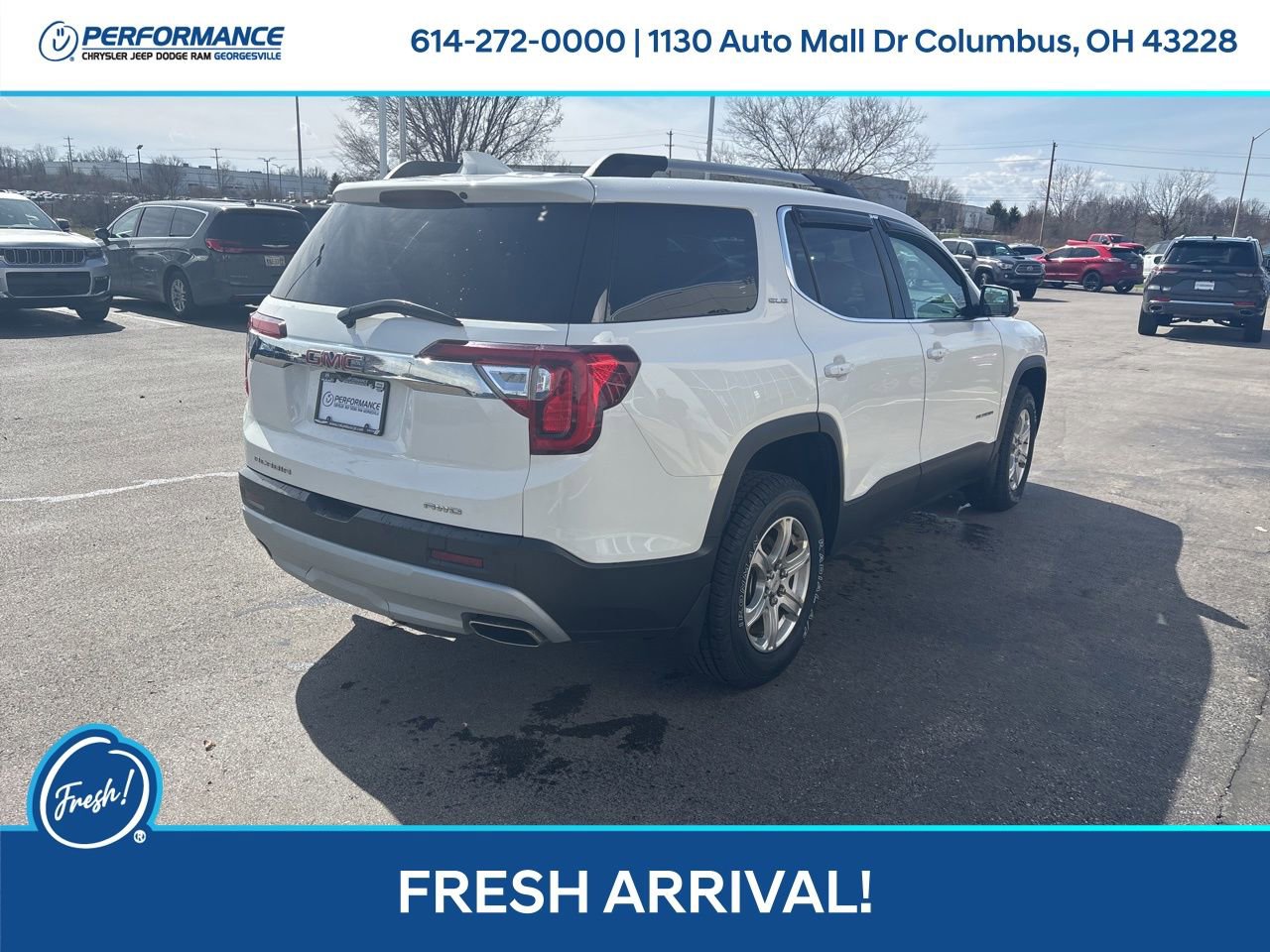 Used 2021 GMC Acadia SLE w/ Trailering Package image 4