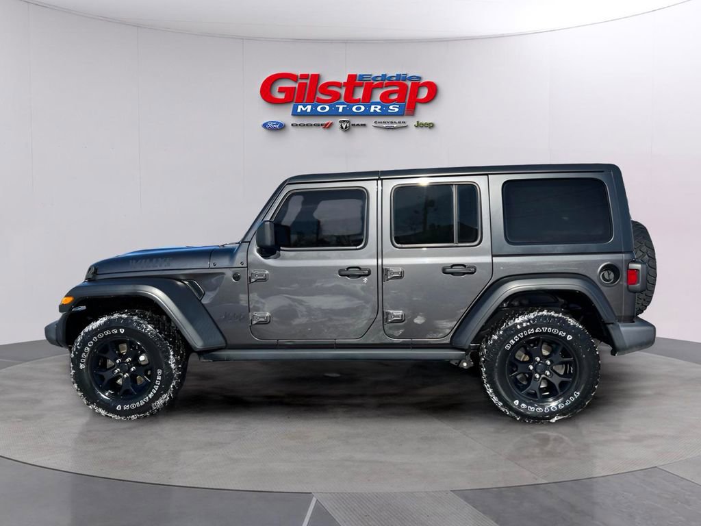 Used 2020 Jeep Wrangler Unlimited Willys image 3