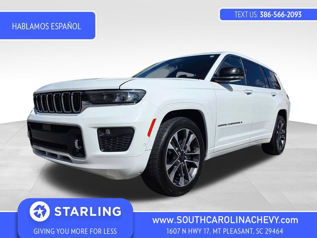 Used 2021 Jeep Grand Cherokee L Overland w/ Luxury Tech Group IV AWD/4WD image 1