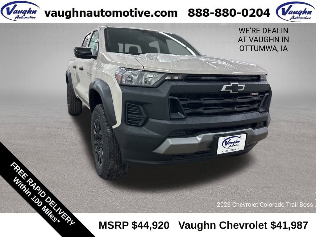 New 2026 Chevrolet Colorado Trail Boss