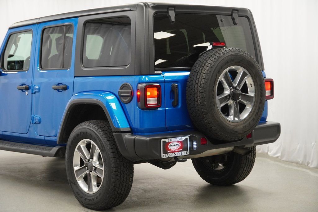 Certified 2022 Jeep Wrangler Unlimited Sahara w/ Cold Weather Group image 14