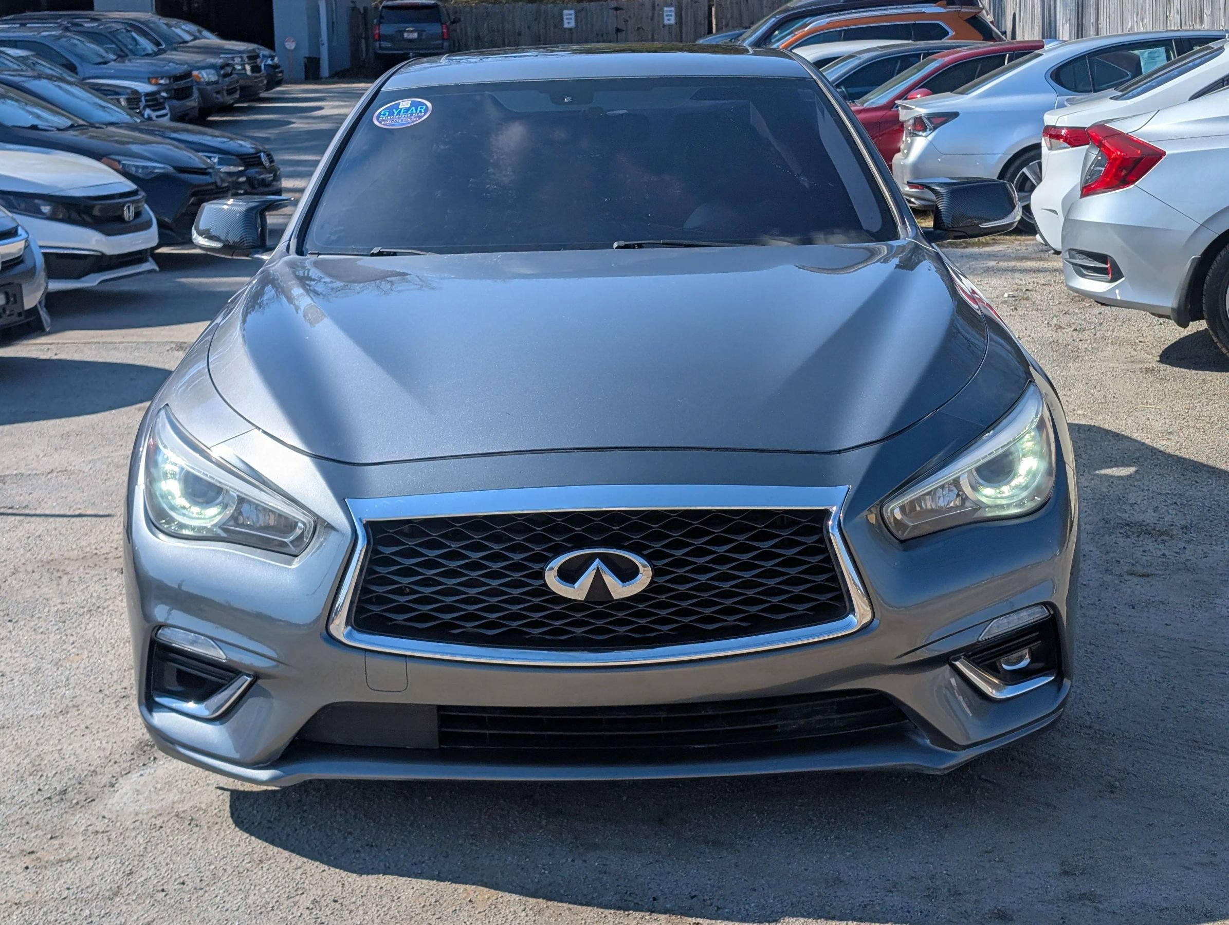 Used 2019 INFINITI Q50 Luxe w/ Essential Package (3.0T Luxe) RWD image 2