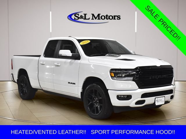 Used 2021 RAM 1500 Sport w/ Leather & Sound Group