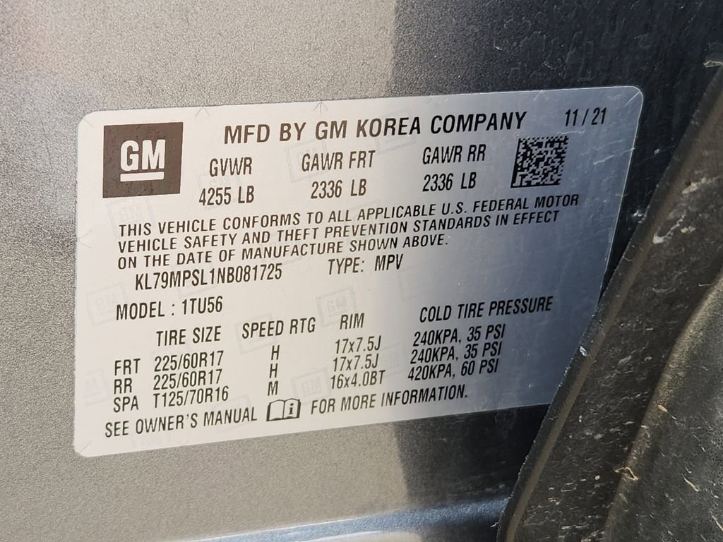 Used 2022 Chevrolet TrailBlazer LT w/ Convenience Package FWD image 39