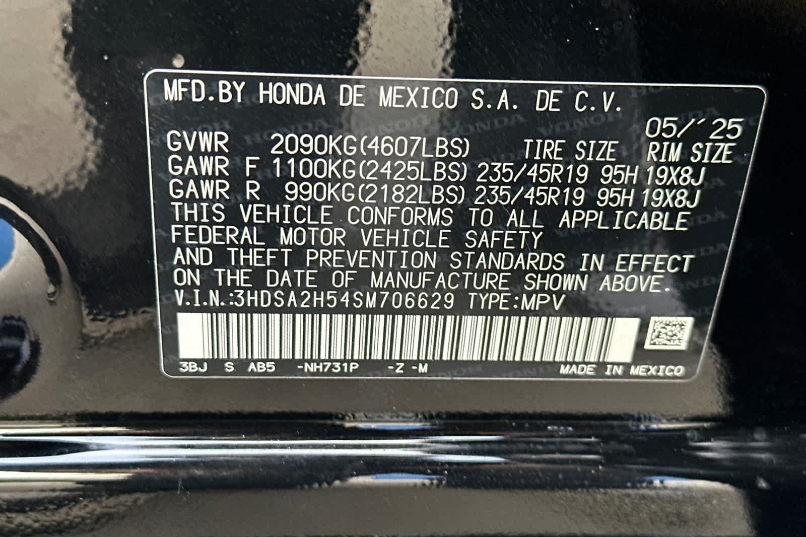 Certified 2025 Acura ADX A-Spec AWD/4WD image 24