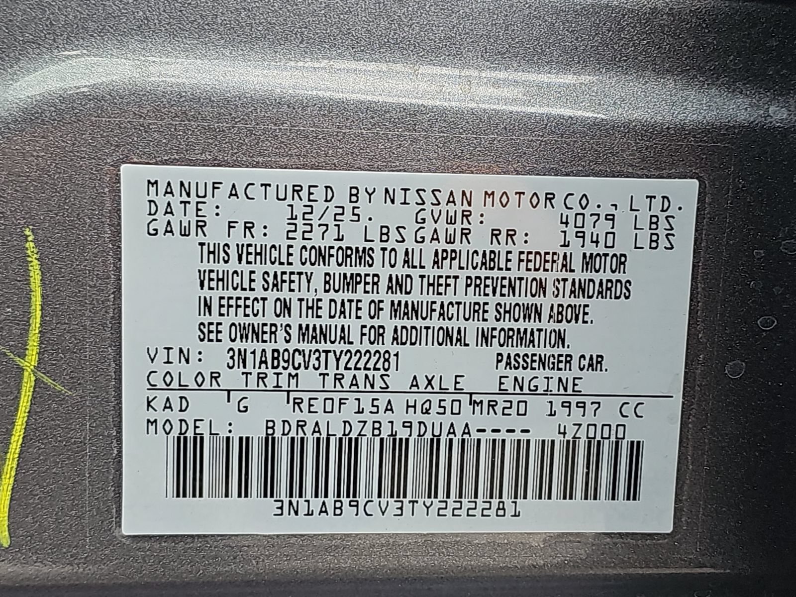 Used 2026 Nissan Sentra SV w/ Floor Mat Package FWD image 38