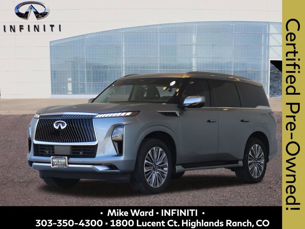 Certified 2025 INFINITI QX80 Sensory AWD/4WD image 1