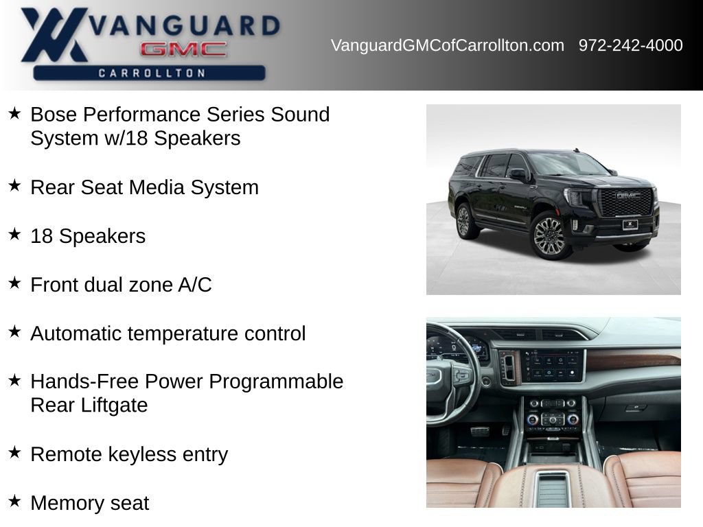Used 2024 GMC Yukon XL Denali Ultimate AWD/4WD image 12