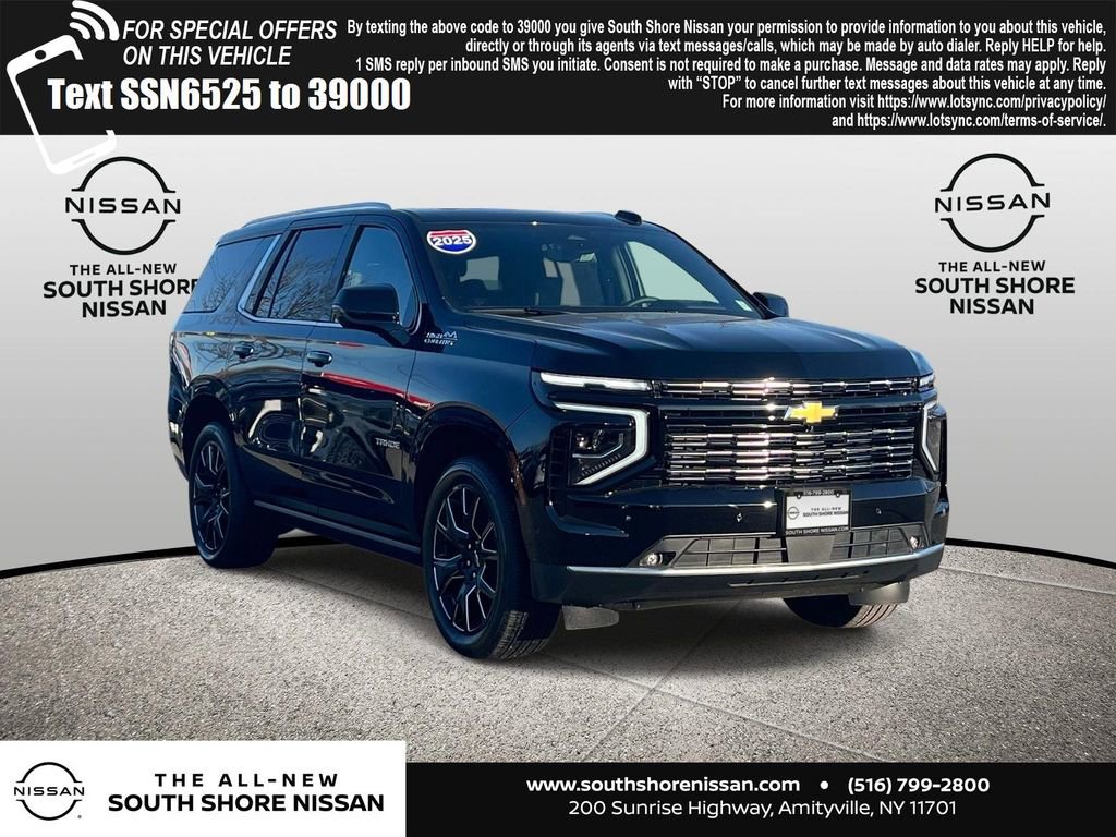 Used 2025 Chevrolet Tahoe High Country image 1