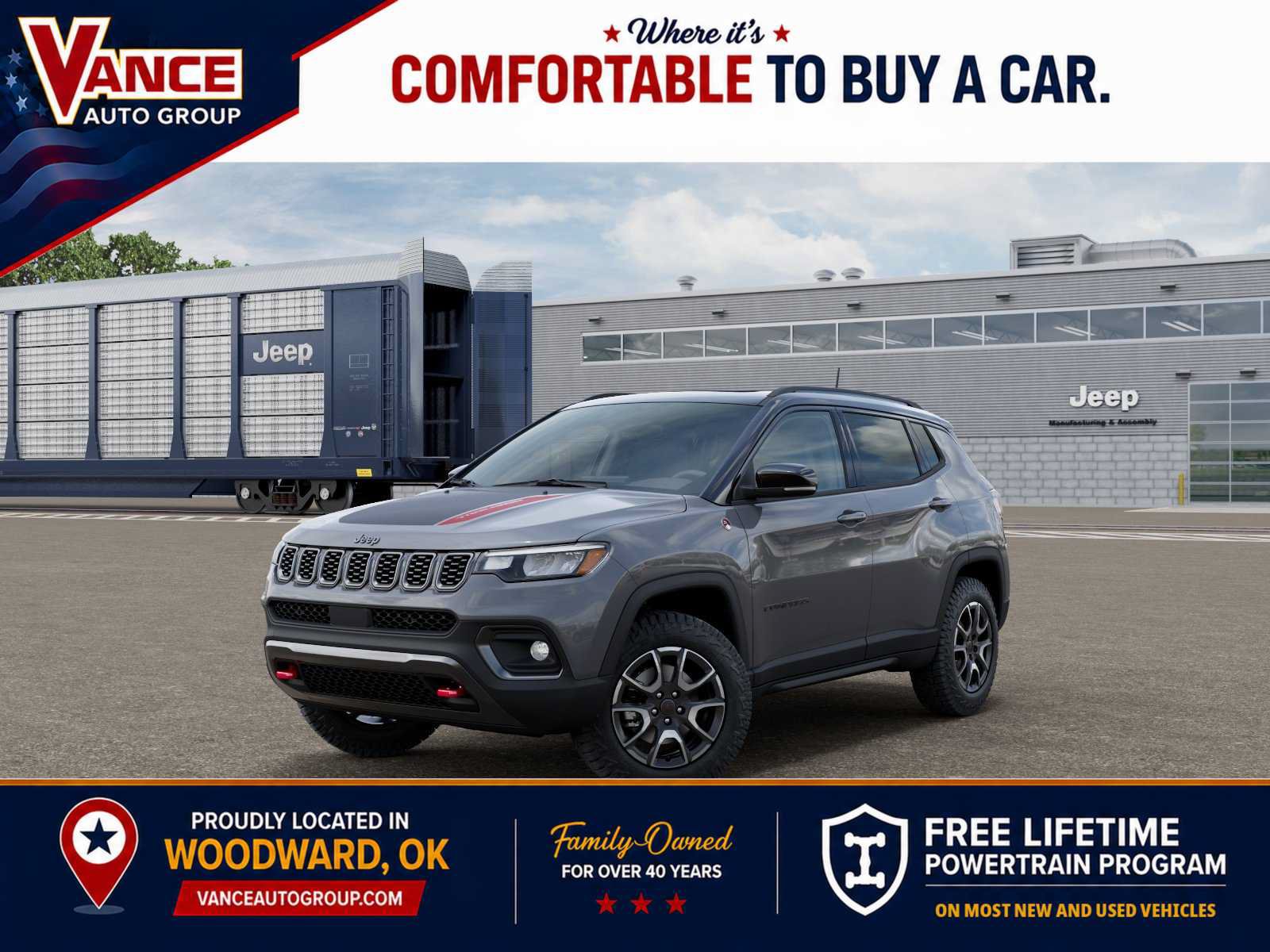 New 2026 Jeep Compass Trailhawk w/ Sun, Sound & Navigation Group