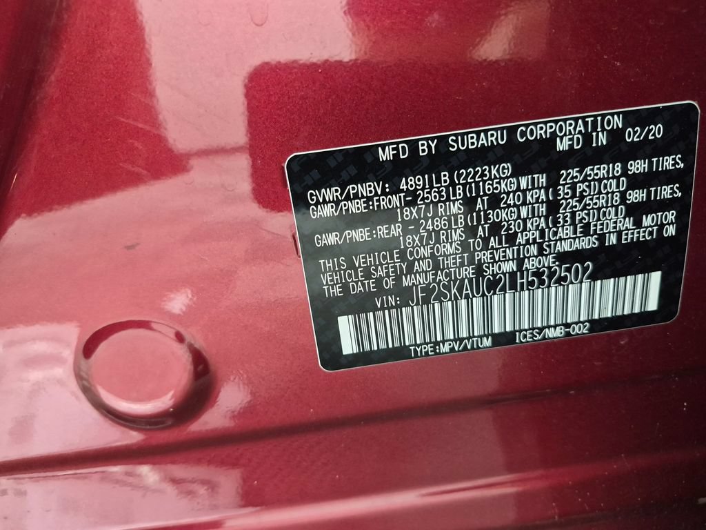 Used 2020 Subaru Forester Limited AWD/4WD image 33