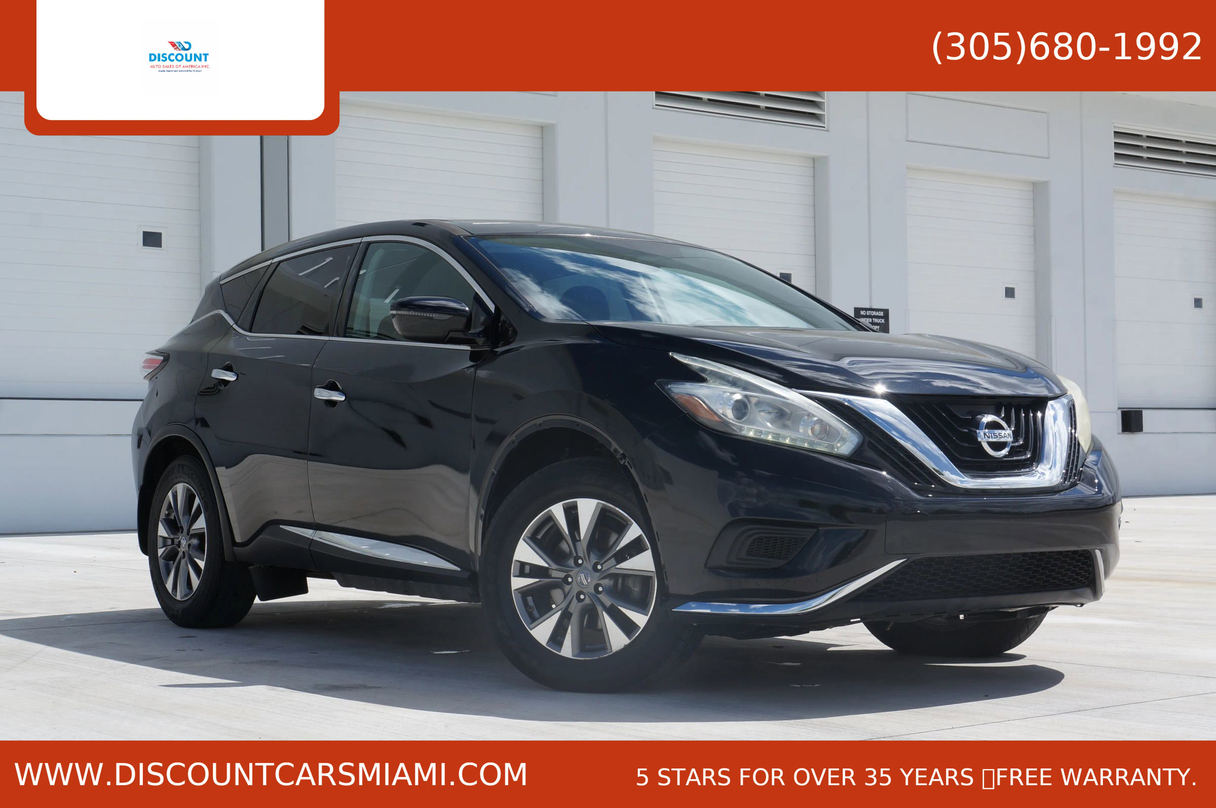 Used 2017 Nissan Murano S w/ Navigation Package