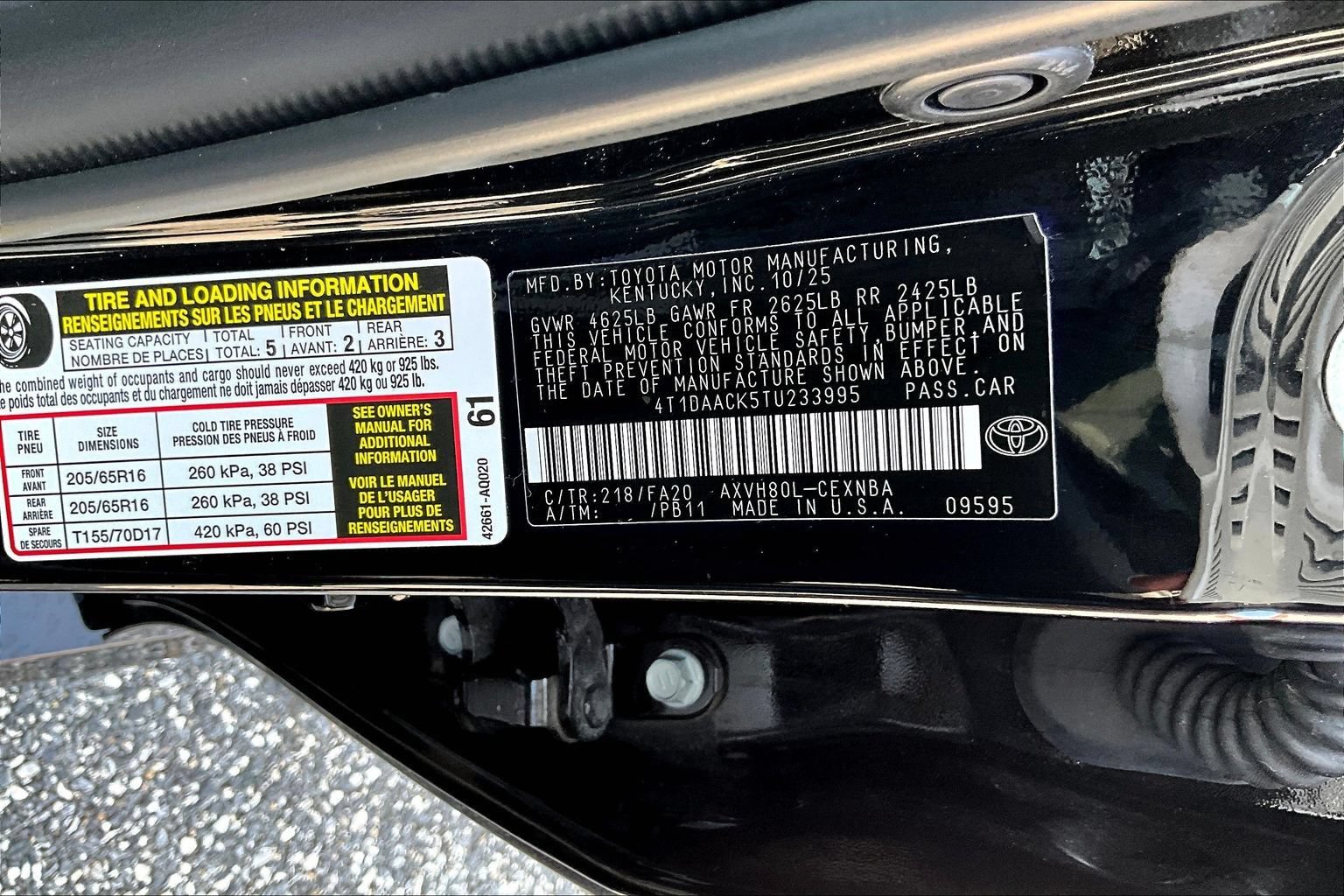 Used 2026 Toyota Camry LE w/ Convenience Package FWD image 14