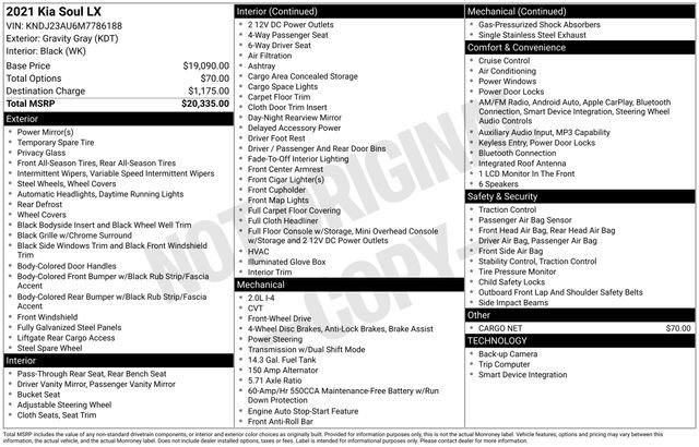 Used 2021 Kia Soul LX image 22