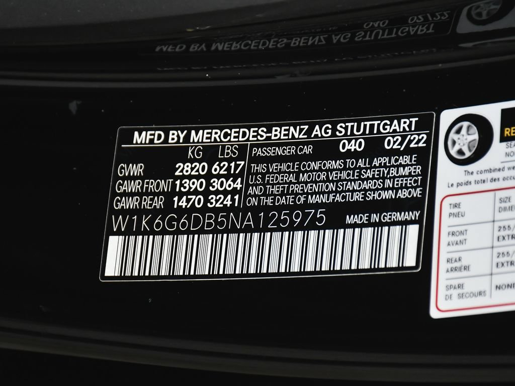 Used 2022 Mercedes-Benz S 500 4MATIC w/ AMG Line Package image 26