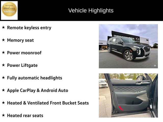 Used 2021 Hyundai Palisade Calligraphy image 12