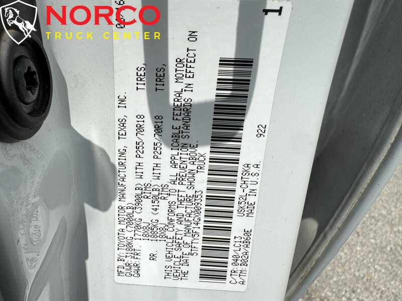 Used 2016 Toyota Tundra SR RWD image 22