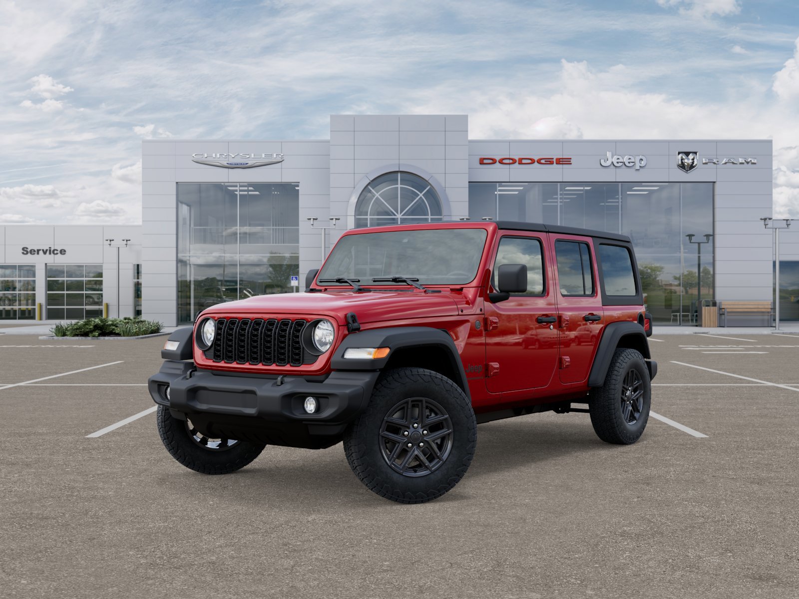 New 2025 Jeep Wrangler Unlimited Sport