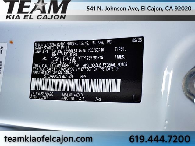 Used 2026 Toyota Grand Highlander XLE image 36