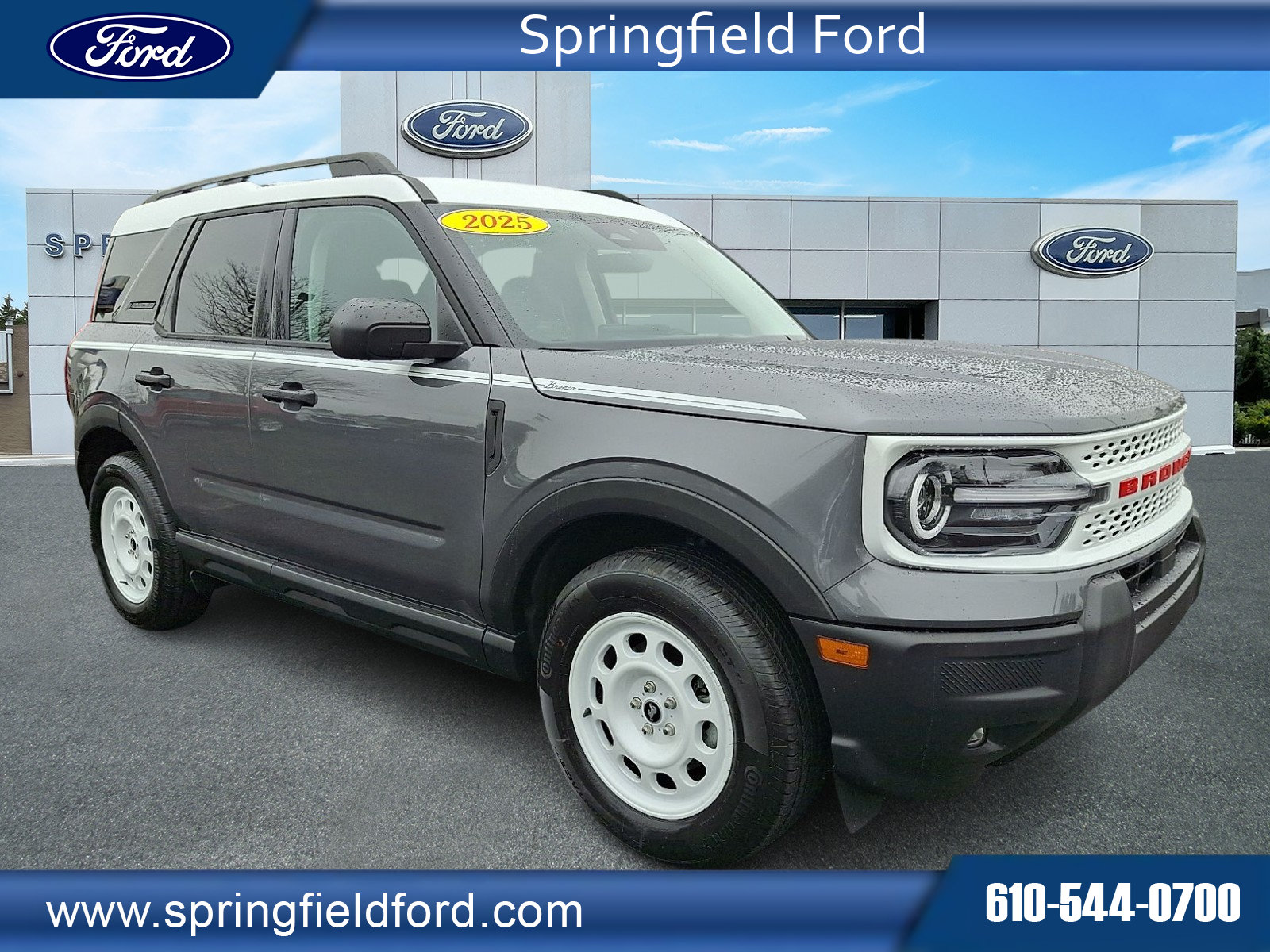 Used 2025 Ford Bronco Sport Heritage w/ Convenience Package AWD/4WD image 1