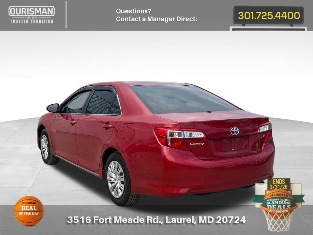 Used 2013 Toyota Camry LE image 3