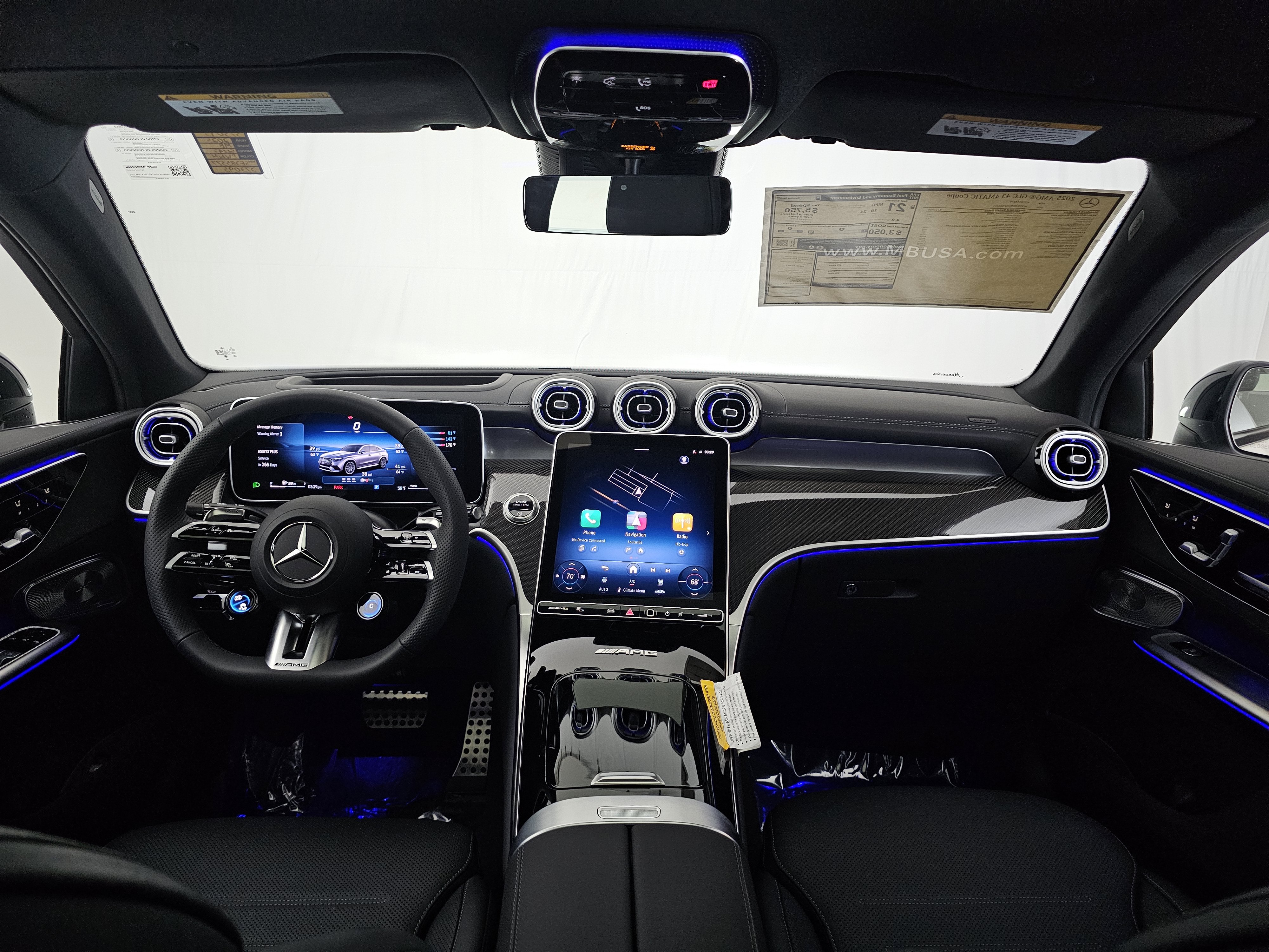 New 2025 Mercedes-Benz GLC 43 AMG 4MATIC Coupe image 28