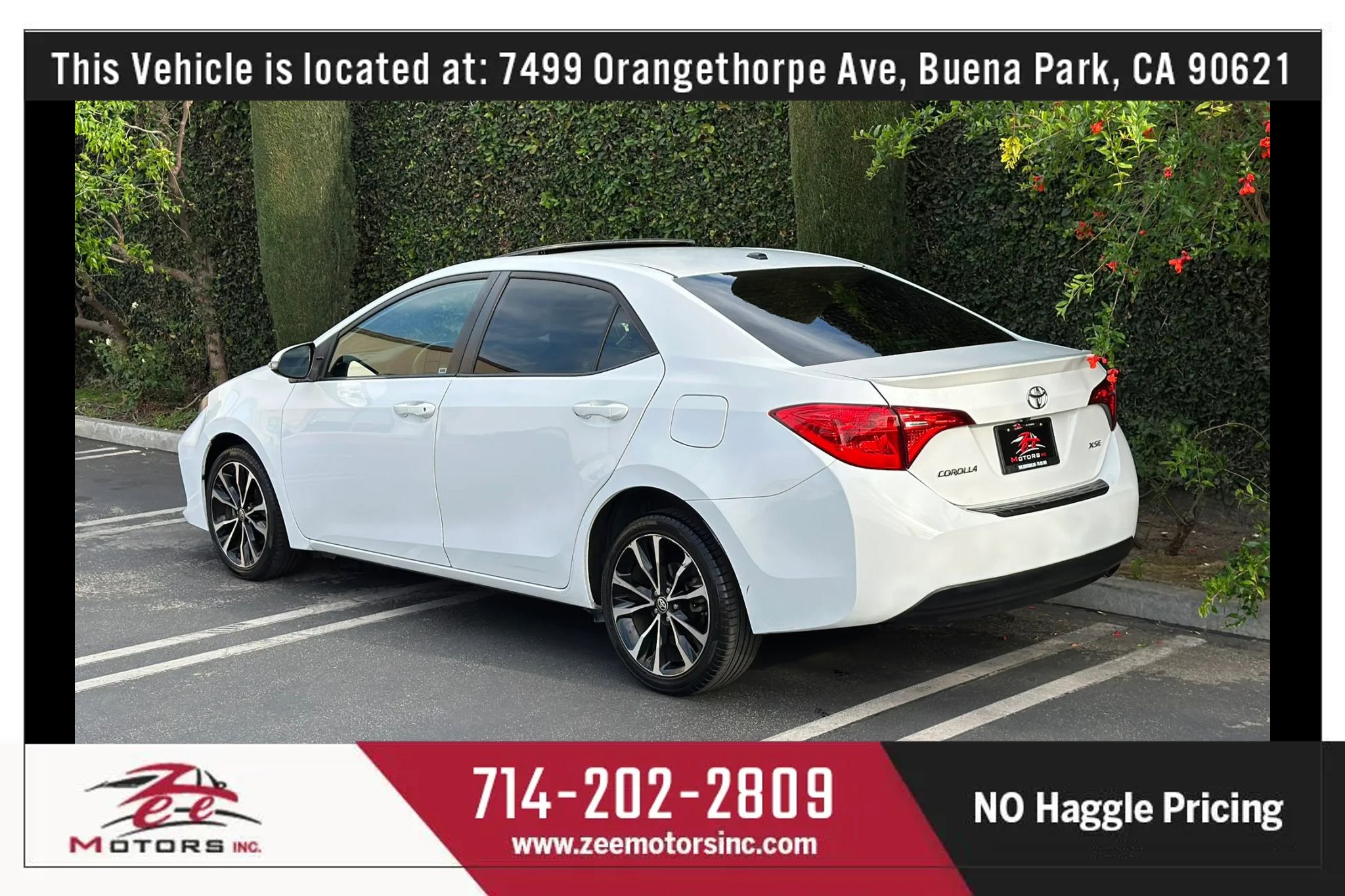 Used 2019 Toyota Corolla XSE FWD image 8
