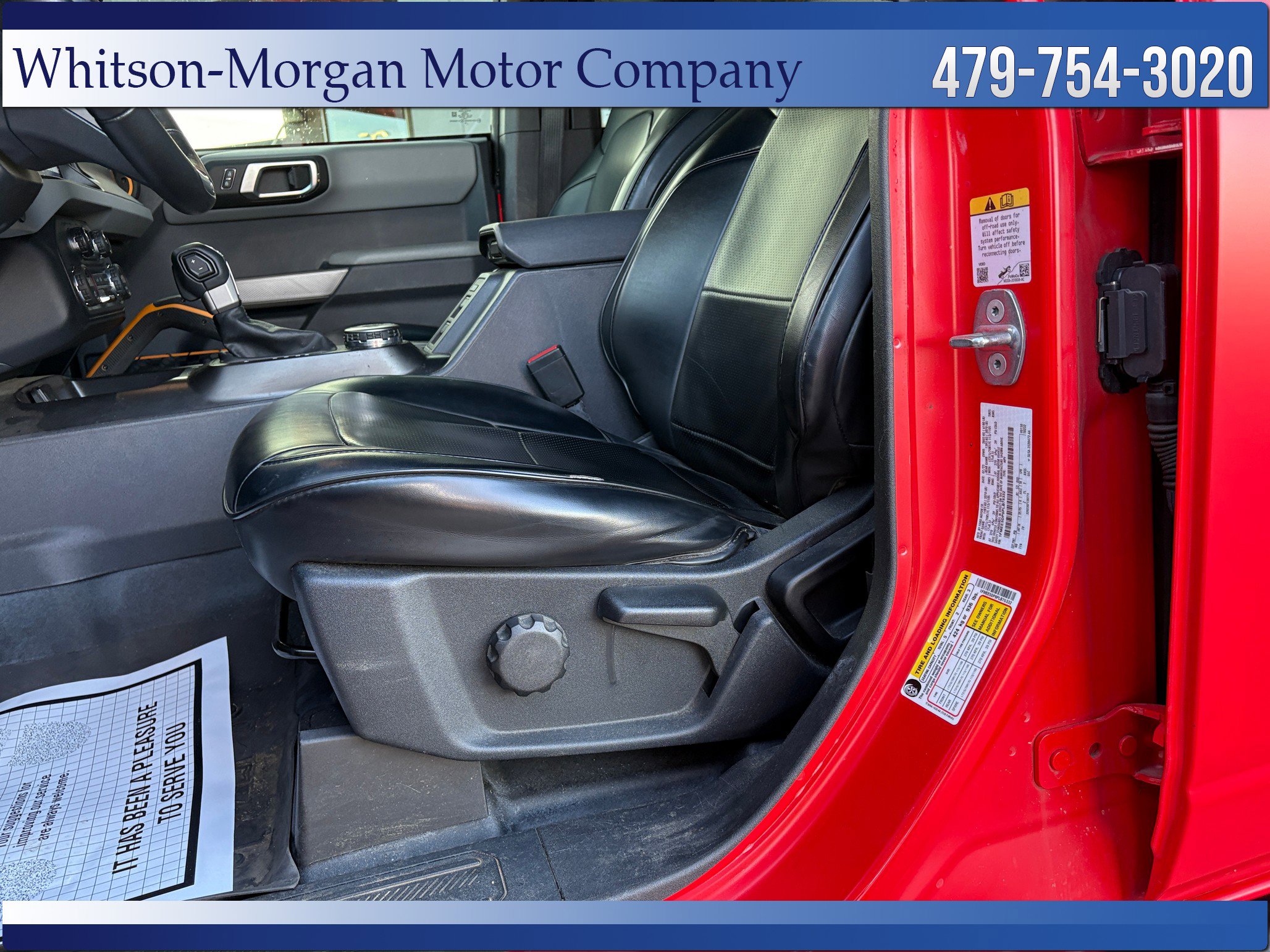 Used 2023 Ford Bronco Badlands w/ Sasquatch Package image 17