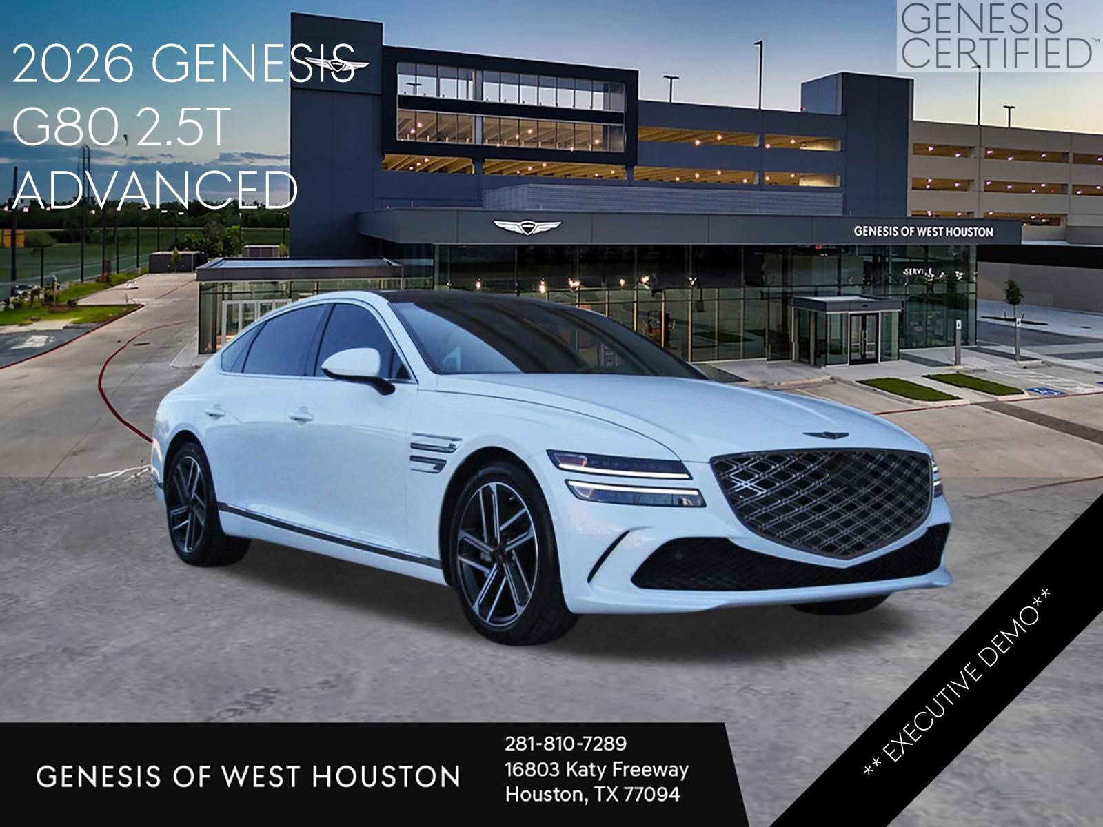 Used 2026 Genesis G80 2.5T Advanced AWD/4WD image 1