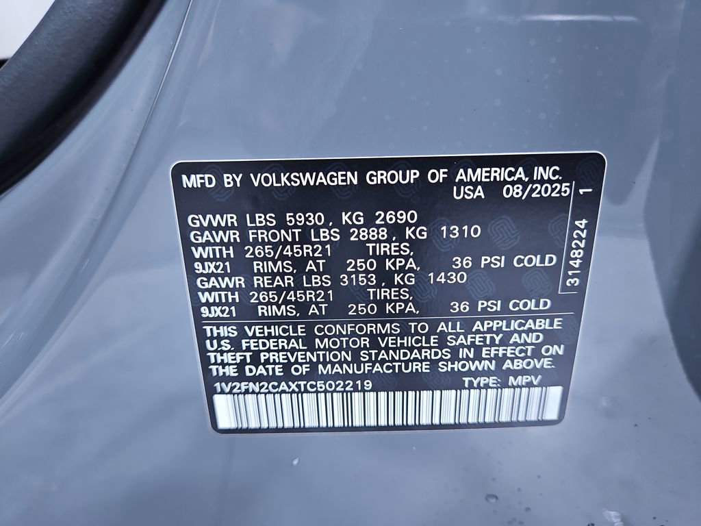 New 2026 Volkswagen Atlas SEL Premium R-Line image 30