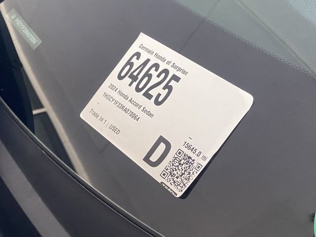 Used 2024 Honda Accord EX image 32