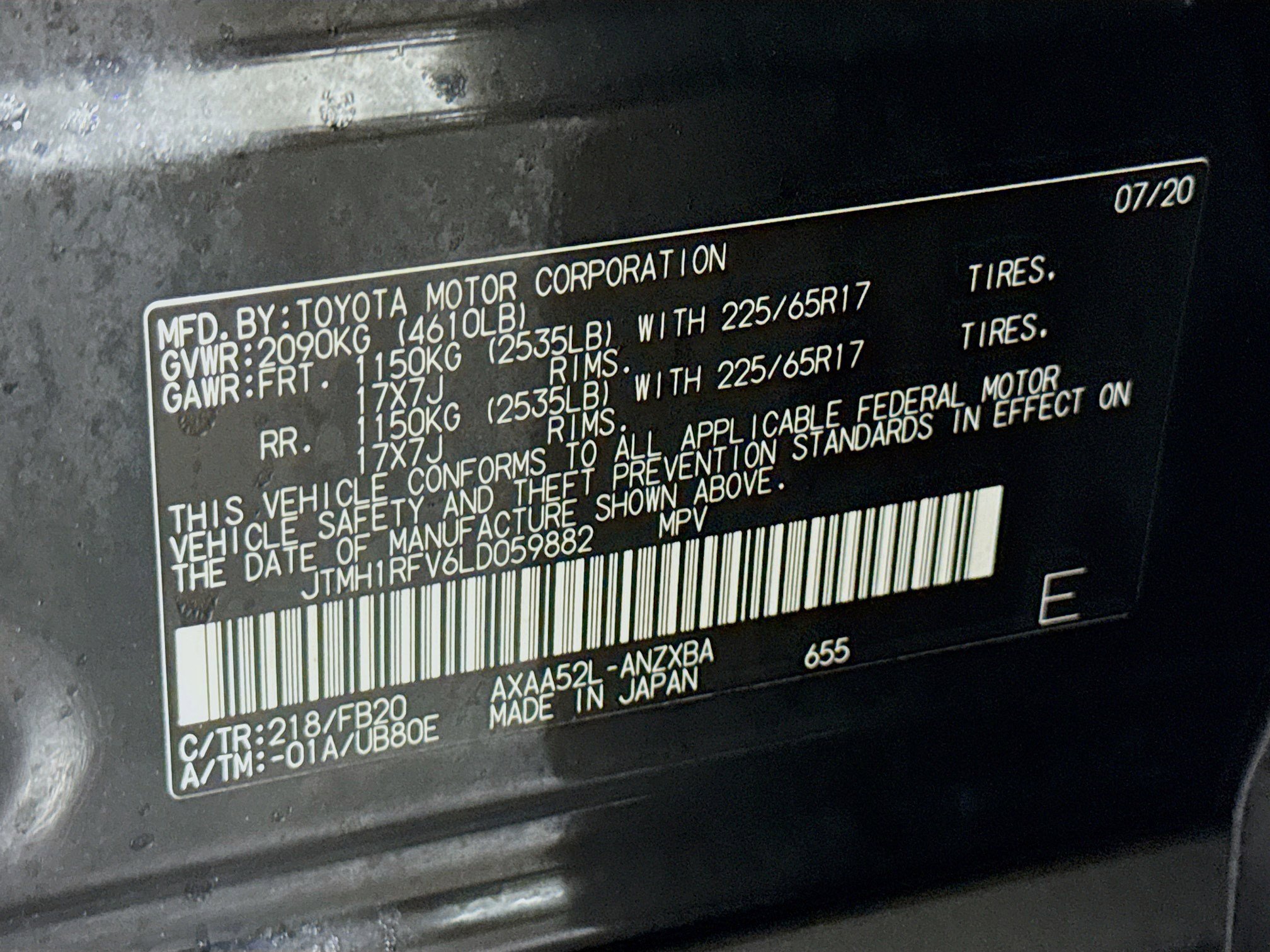 Used 2020 Toyota RAV4 LE image 39