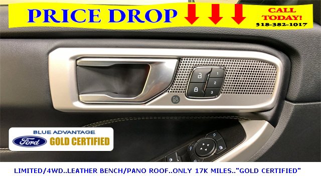Certified 2022 Ford Explorer Limited w/ Equipment Group 301A image 34