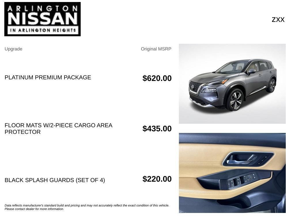 Certified 2023 Nissan Rogue Platinum w/ Platinum Premium Package AWD/4WD image 4