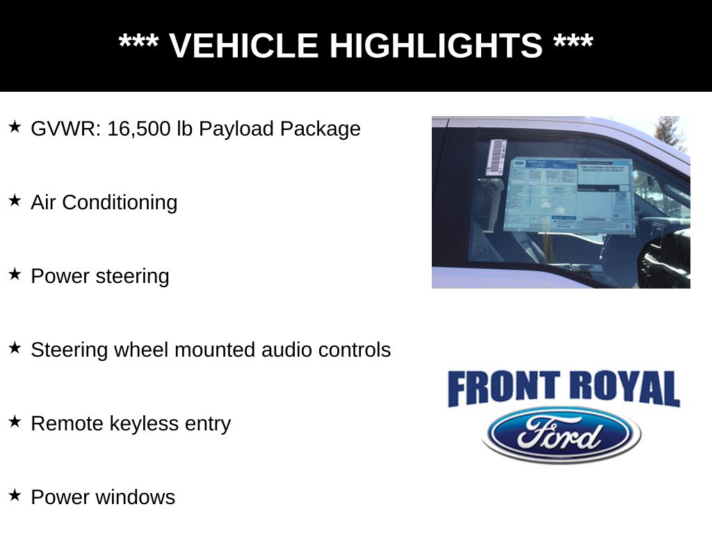 New 2024 Ford F450 XL w/ Snow Plow Prep Package image 6