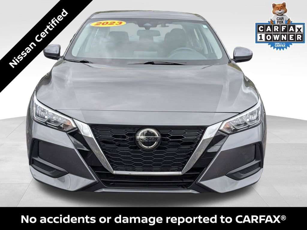 Certified 2023 Nissan Sentra SV w/ All-Weather Package FWD image 3