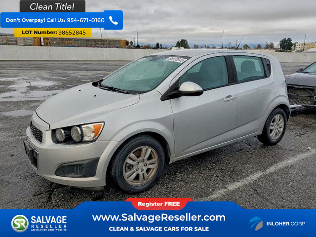 Used 2012 Chevrolet Sonic LS