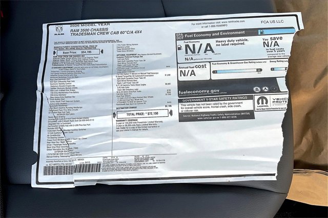 New 2026 RAM 3500 Tradesman image 20