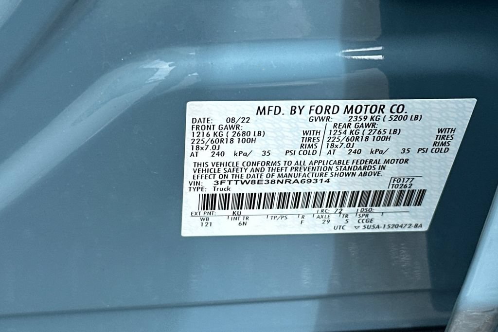 Used 2022 Ford Maverick Lariat w/ Lariat Luxury Package FWD image 28
