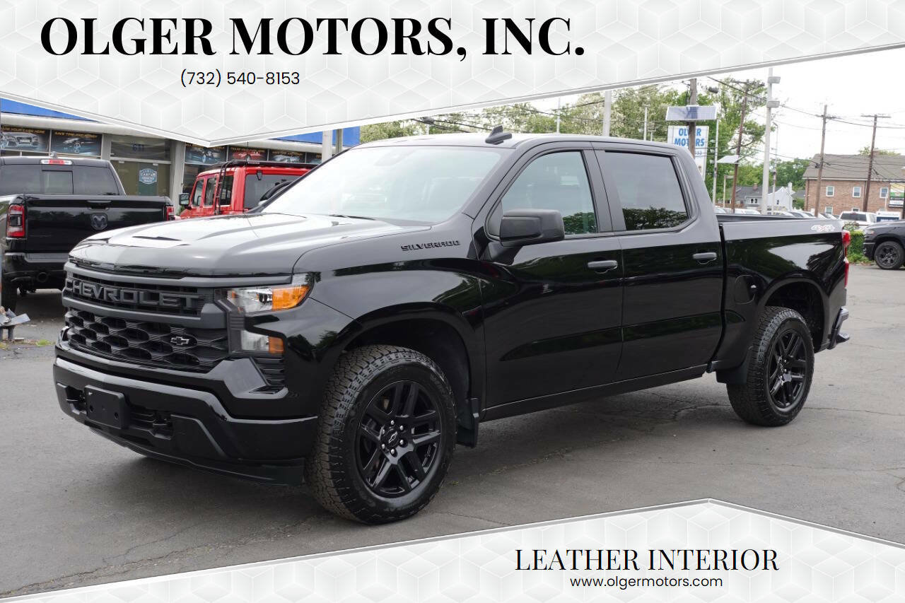 Used 2023 Chevrolet Silverado 1500 Custom w/ LPO, Dark Essentials Package