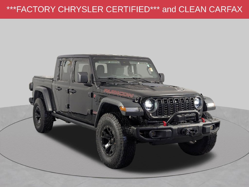 Used 2025 Jeep Gladiator Rubicon w/ Steel Bumper Group AWD/4WD image 2