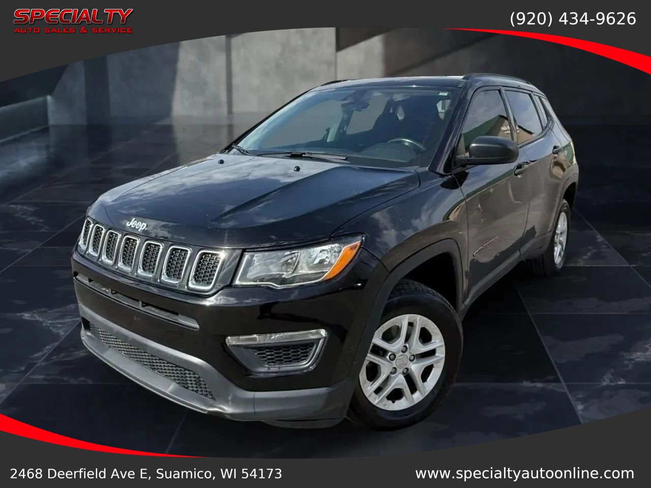 Used 2018 Jeep Compass Sport w/ Cold Weather Group image 1