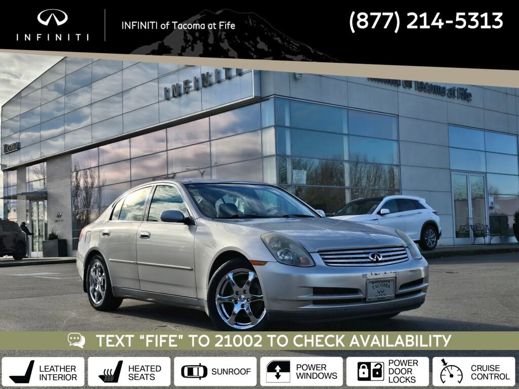 Used 2004 INFINITI G35 Sedan