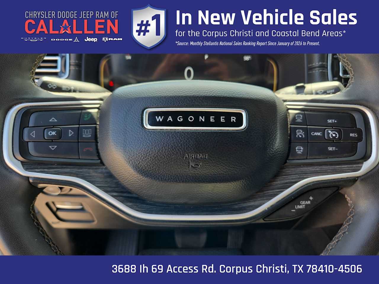 Used 2022 Jeep Wagoneer Series II w/ Rear Seat Video Group 1 AWD/4WD image 23